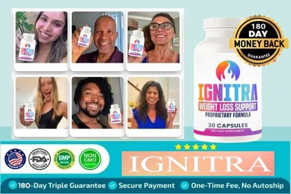 Ignitra capsules with natural ingredients for metabolism and energy support